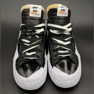 Nike x Sacai Blazer Low Black White Sneakers | Men’s 7 / Women’s 8.5
